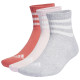 Adidas Κάλτσες 3-Stripes Cushioned Sportswear Mid-Cut Socks 3 pairs